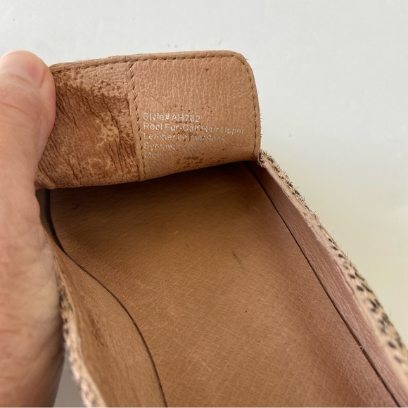 Madewell Frances Spotted Calf Hair Skimmer - Size 7 - Gently worn - Picture 5 of 8